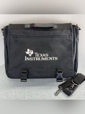 Vintage Texas Instruments Logo 1998 Conference Promo Bag Laptop Messenger
